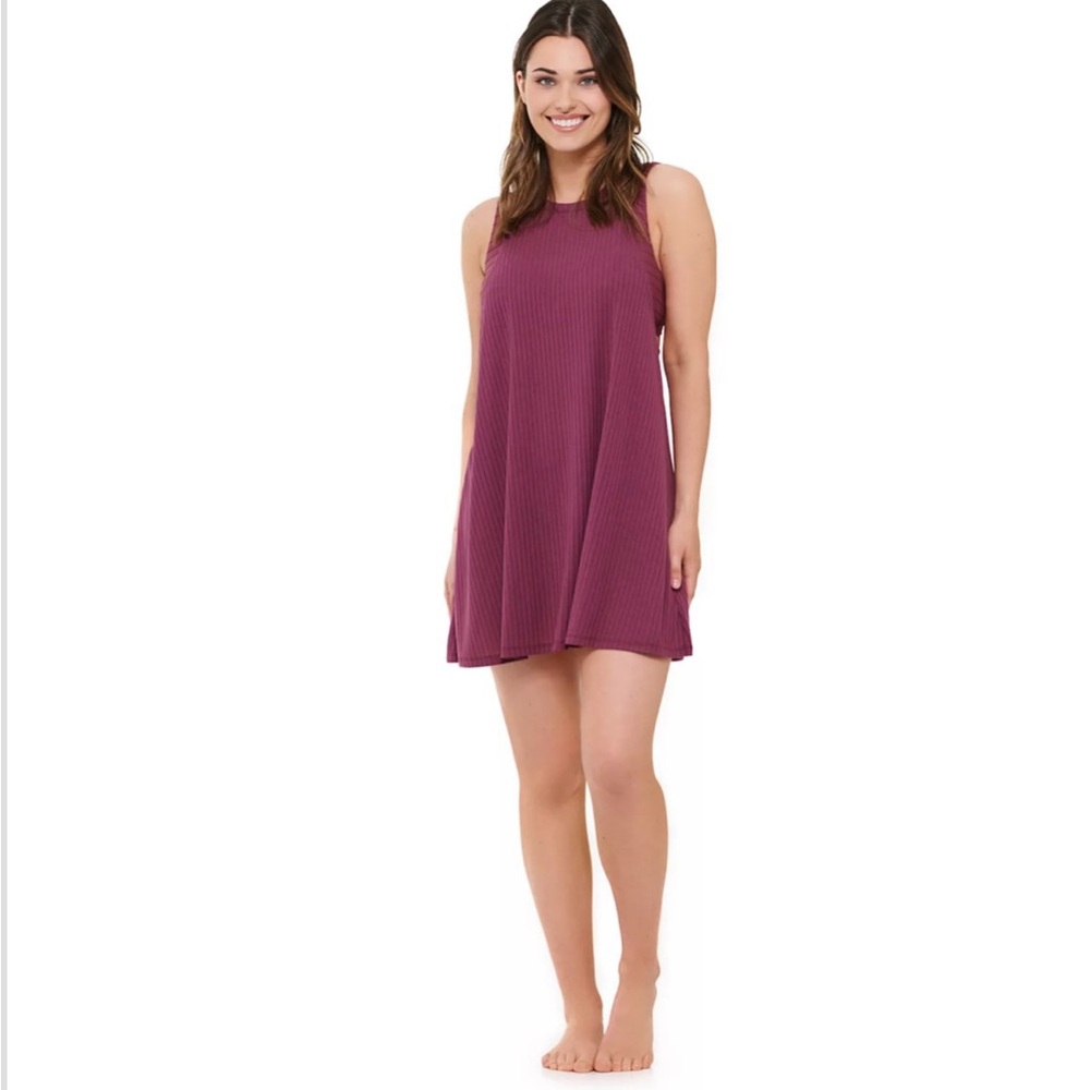 Freshwater Bathing Suit Cover Up Twist Back Short Dress Size L Cabana Pink - Picture 11 of 13